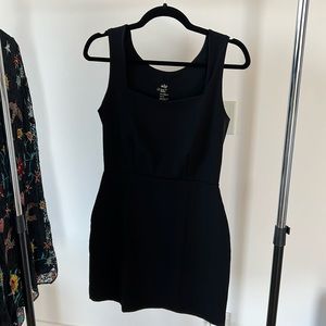 Aday Work Trip Reversible Dress Black Size Small